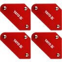 Yato YT-08677 hegesztő mágnes szett 43x72x12 mm (4,5 kg), 4 részes