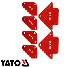   Yato YT-08678 hegesztő mágnes szett (4x4,5 kg + 2x11,5kg), 6 részes