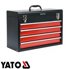   Yato YT-08874 fém szerszámosláda 520x218x360 mm (4 fiókos)
