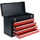 Yato YT-08874 fém szerszámosláda 520x218x360 mm (4 fiókos)