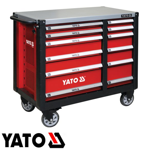 Yato YT-09003 szerszámkocsi, 12 fiókos (113x57x100 cm)
