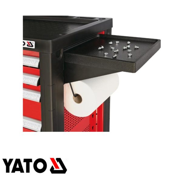 Yato YT-0907 kiegészítő polc papírtartóval szerszámos kocsihoz