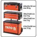 Yato YT-09101 moduláris fém szerszámoskocsi 520x320x720 mm (3 modulos)
