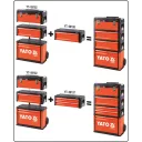Yato YT-09102 moduláris fém szerszámoskocsi 520x320x720 mm (3 modulos)