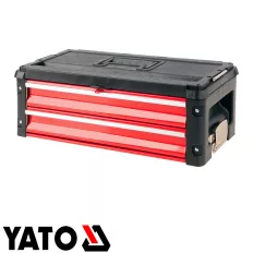   Yato YT-09107 fém szerszámosláda 495x252x180 mm (2 fiókos)
