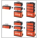 Yato YT-09107 fém szerszámosláda 495x252x180 mm (2 fiókos)