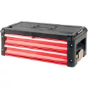 Yato YT-09107 fém szerszámosláda 495x252x180 mm (2 fiókos)