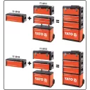 Yato YT-09108 fém szerszámosláda 495x252x180 mm (1 fiókos)