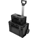 YATO YT-09162 kerekes szerszámosláda rendszer (kétrészes, műanyag), 585x425x645 mm