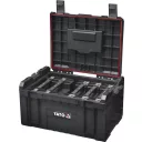 YATO YT-09163 szerszámosláda +5 darab organiser doboz (műanyag), 450x241x321 mm
