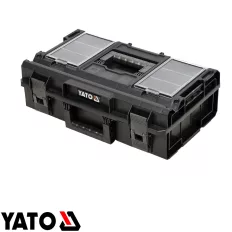   YATO YT-09169 szerszámosláda organiserrel (műanyag), 585x385x190 mm