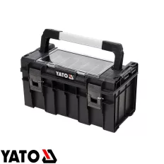   YATO YT-09183 szerszámosláda rendszerezővel (műanyag), 450x260x240 mm