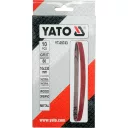 Yato YT-09743 végtelenített csiszolószalag (fa-fém), 10x330 mm, P60, 10 darabos