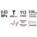 Yato YT-09904 pneumatikus vésőgép, könnyített