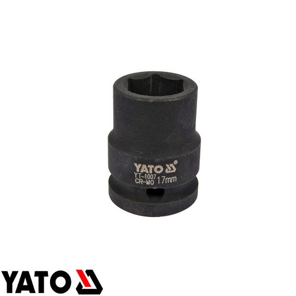 Yato YT-1007 gépi dugókulcs, hatlapú, CrMo 1/2" - 17 mm