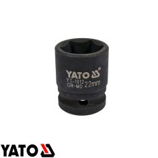   Yato YT-1012 gépi dugókulcs, hatlapú, CrMo 1/2" - 22 mm
