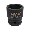 Yato YT-1016 gépi dugókulcs, hatlapú, CrMo 1/2" - 26 mm