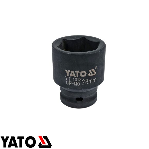 Yato YT-1018 gépi dugókulcs, hatlapú, CrMo 1/2" - 28 mm