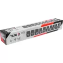 Yato YT-1025 gépi dugókulcs készlet 1/2", 10 részes 10-22 mm / L=39 mm