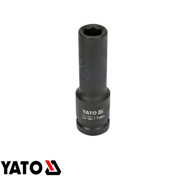 Yato YT-1031 gépi hosszú dugókulcs, hatlapú, CrMo 1/2" - 11 mm
