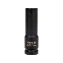 Yato YT-1033 gépi hosszú dugókulcs, hatlapú, CrMo 1/2" - 13 mm