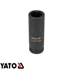   Yato YT-1039 gépi hosszú dugókulcs, hatlapú, CrMo 1/2" - 19 mm