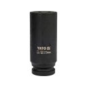 Yato YT-1043 gépi hosszú dugókulcs, hatlapú, CrMo 1/2" - 23 mm