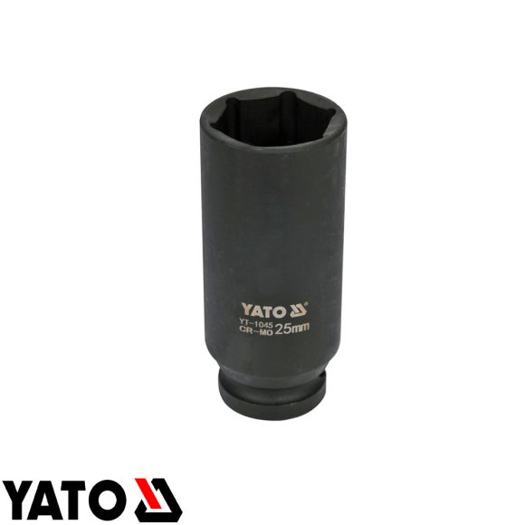 Yato YT-1045 gépi hosszú dugókulcs, hatlapú, CrMo 1/2" - 25 mm