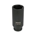 Yato YT-1045 gépi hosszú dugókulcs, hatlapú, CrMo 1/2" - 25 mm