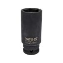 Yato YT-1046 gépi hosszú dugókulcs, hatlapú, CrMo 1/2" - 26 mm