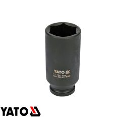  Yato YT-1047 gépi hosszú dugókulcs, hatlapú, CrMo 1/2" - 27 mm
