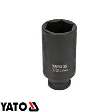   Yato YT-1048 gépi hosszú dugókulcs, hatlapú, CrMo 1/2" - 28 mm