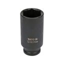 Yato YT-1049 gépi hosszú dugókulcs, hatlapú, CrMo 1/2" - 29 mm