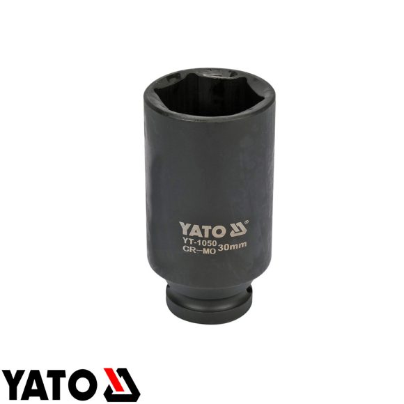 Yato YT-1050 gépi hosszú dugókulcs, hatlapú, CrMo 1/2" - 30 mm