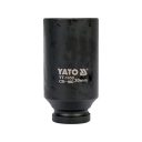 Yato YT-1050 gépi hosszú dugókulcs, hatlapú, CrMo 1/2" - 30 mm