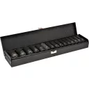 Yato YT-1055 hosszú gépi dugókulcs készlet 1/2" CrMo, 15 részes 10-32 mm / L=78 mm