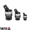 Yato YT-10642 gépi csukló készlet, gömb illesztés, CrMo (1/4"-3/8"-1/2")