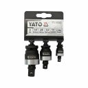 Yato YT-10642 gépi csukló készlet, gömb illesztés, CrMo (1/4"-3/8"-1/2")