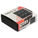 Yato YT-10652 gépi dugókulcs SPLINE bit készlet 1/2" CrMo, 6 részes M14-M18