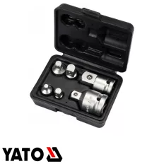   Yato YT-10671 dugókulcs átalakító készlet CrV, 6 részes