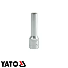  Yato YT-1222 hatlapú hosszú dugókulcs 1/2" - 9 mm (AS-DRIVE) L= 76 mm