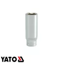 Yato YT-1234 hatlapú hosszú dugókulcs 1/2" - 21 mm (AS-DRIVE) L= 76 mm