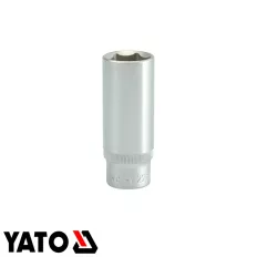   Yato YT-1235 hatlapú hosszú dugókulcs 1/2" - 22 mm (AS-DRIVE) L= 76 mm