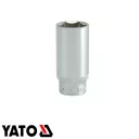 Yato YT-1238 hatlapú hosszú dugókulcs 1/2" - 27 mm (AS-DRIVE) L= 76 mm