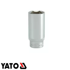   Yato YT-1238 hatlapú hosszú dugókulcs 1/2" - 27 mm (AS-DRIVE) L= 76 mm
