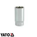 Yato YT-1239 hatlapú hosszú dugókulcs 1/2" - 30 mm (AS-DRIVE) L= 76 mm