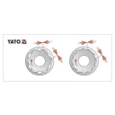 Yato YT-1270 12 szögletű dugókulcs 1/2" - 8 mm (AS-DRIVE)