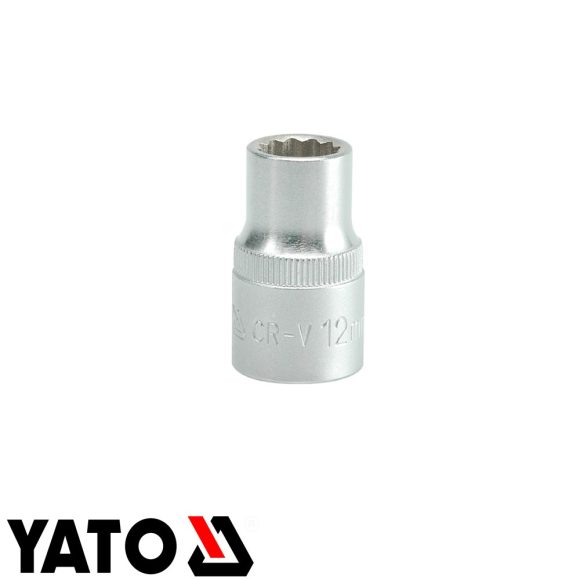 Yato YT-1274 12 szögletű dugókulcs 1/2" - 12 mm (AS-DRIVE)