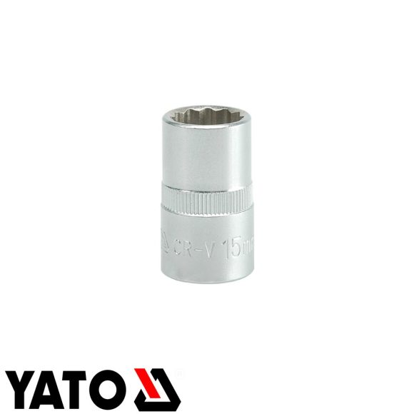 Yato YT-1277 12 szögletű dugókulcs 1/2" - 15 mm (AS-DRIVE)