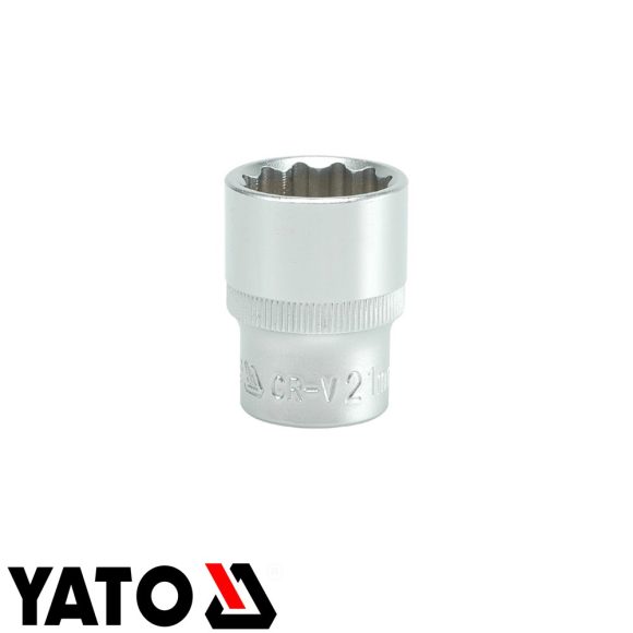 Yato YT-1283 12 szögletű dugókulcs 1/2" - 21 mm (AS-DRIVE)